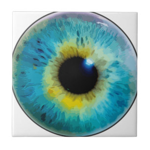 Azulejo De Cerâmica Globo ocular - íris