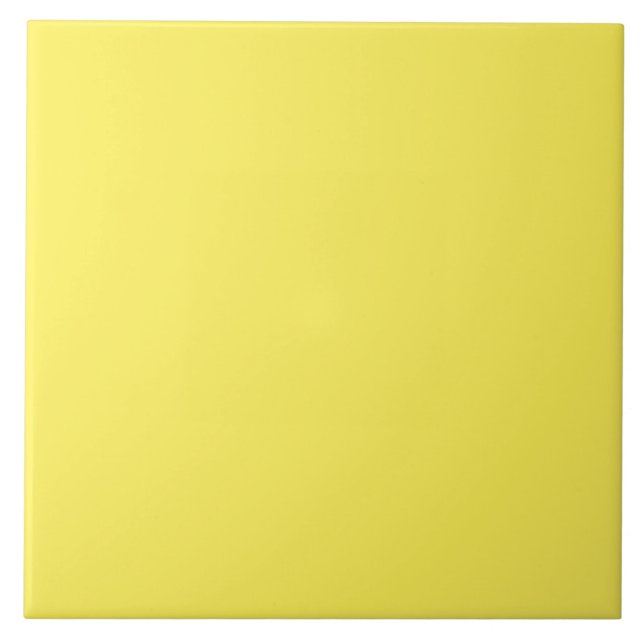 Azulejo De Cerâmica Glossy Yellow (Frente)