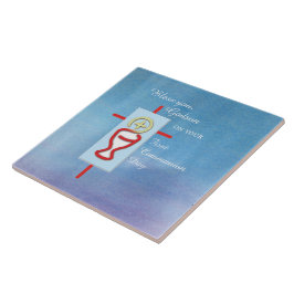 Azulejo De Cerâmica Godson, Primeira Comunhão, Azul