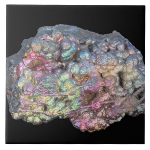 Azulejo De Cerâmica Goethite que mostra o Iridescence