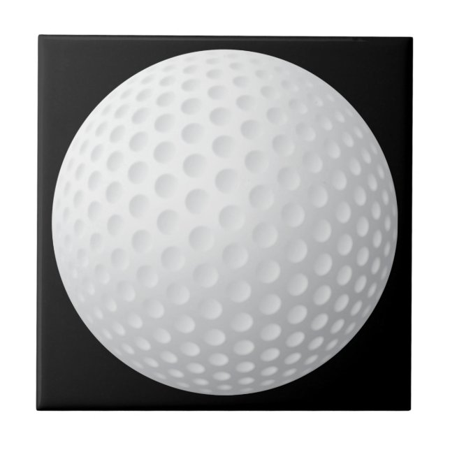Azulejo De Cerâmica Golf Ball (Frente)
