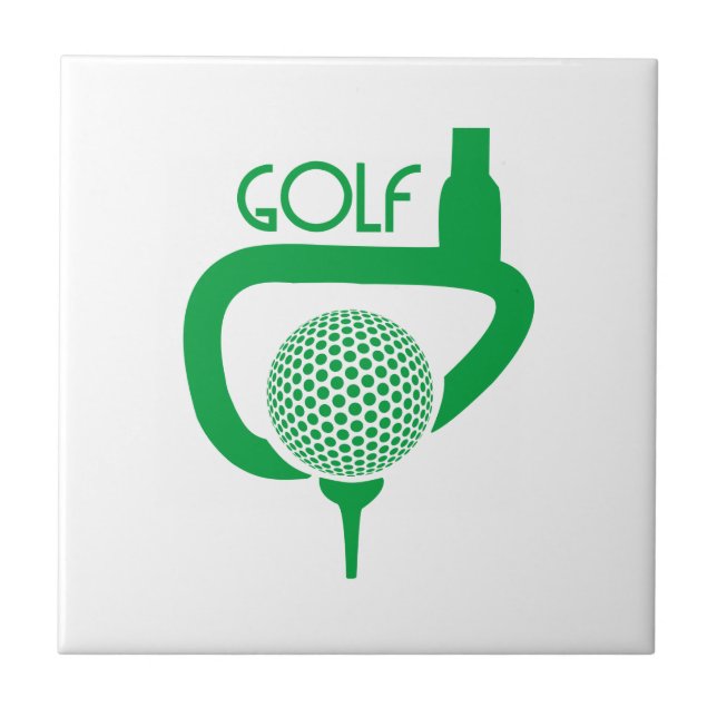 Azulejo De Cerâmica Golfe (Frente)