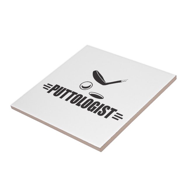 Azulejo De Cerâmica Golfe Engraçado, Putando (Lateral)