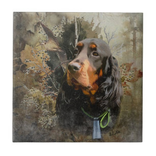 Azulejo De Cerâmica Gordon Setter