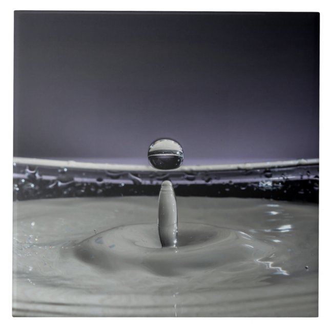 Azulejo De Cerâmica gota d'água (Frente)