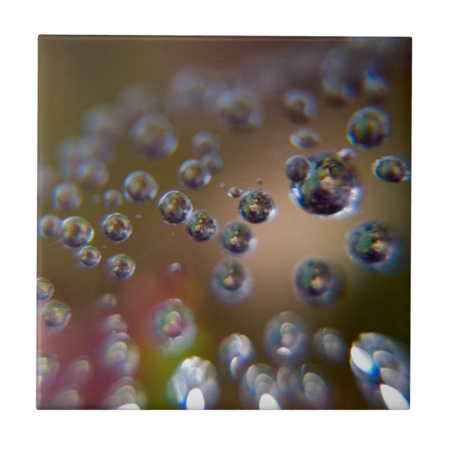 Azulejo De Cerâmica Gotas de água em movimento (Frente)