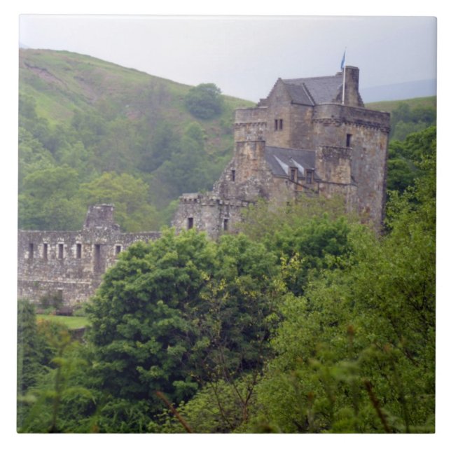 Azulejo De Cerâmica Grã-Bretanha Excelente, Reino Unido, Escócia, (Frente)