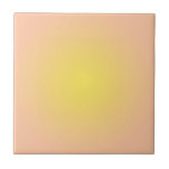 Azulejo De Cerâmica Gradação Amarelo Pêssego Aestético Pastel<br><div class="desc">Pessegueira de primavera de luz adorável e transição suave de cores com gradiente amarelo. O padrão amarelo de pêssego acicot em estilo chic moderno de tendência de gradiente radial. Cor pastel de pêssego de damasco e decor principal do gradiente de cor aquosa, travesseiro. Tornando design de textura de gradiente de...</div>