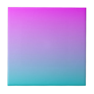 Azulejo De Cerâmica Gradiente Azul Roxo