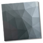 Azulejo De Cerâmica Gradiente Preto Geométrico Simples<br><div class="desc">Este interessante padrão bloqueado de cor abstrato apresenta diferentes tons de cinza e preto e tem um efeito sombrio também. O canto inferior tem um pouco de matiz mais quente, só para apontar. Quer queiras usar este azulejo como uma pequena porta copos ou trivit para uma bebida ou prato... ou...</div>