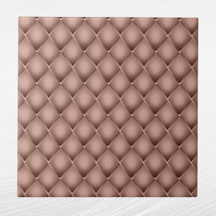 Azulejo De Cerâmica Gráfico Tufado Geométrico Dourado Glam Rosa