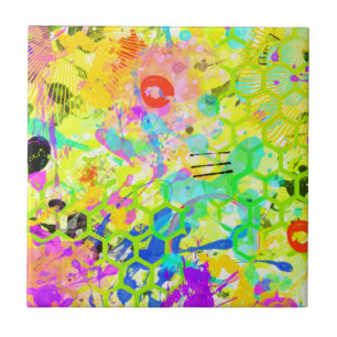 Azulejo De Cerâmica Grafite 2