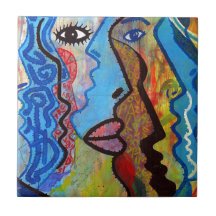 Grafite Abstrato colorido