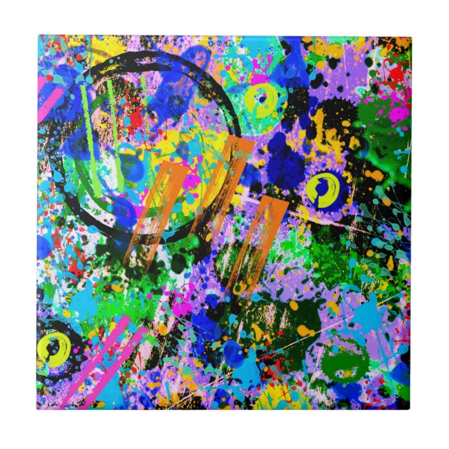 Azulejo De Cerâmica Grafite Carnaval 2 (Frente)