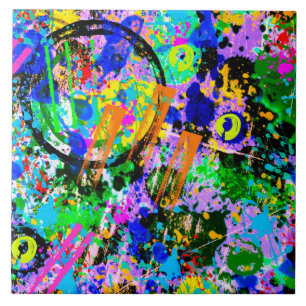 Azulejo De Cerâmica Grafite Carnaval 2