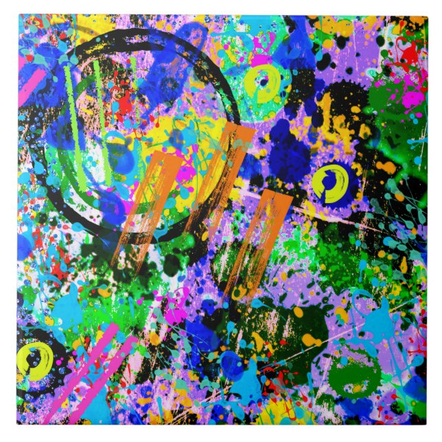 Azulejo De Cerâmica Grafite Carnaval 2 (Frente)