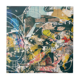 Azulejo De Cerâmica Grafites