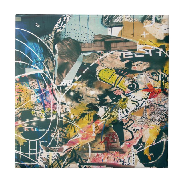 Azulejo De Cerâmica Grafites (Frente)