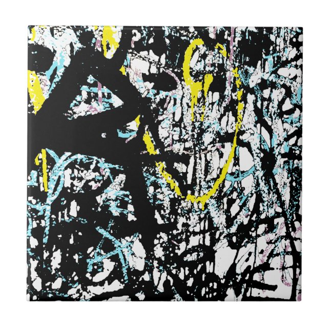 Azulejo De Cerâmica Grafites (Frente)