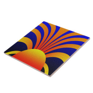 Azulejo De Cerâmica Grafites de Sun