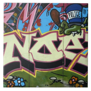 Azulejo De Cerâmica Grafites taiwaneses, Taipei, Formosa