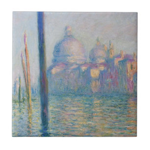 Azulejo De Cerâmica Grand Canal Monet Veneza Itália Pintura Clássica