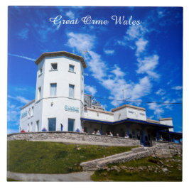 Azulejo De Cerâmica Grande Orme País de Gales.