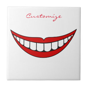 Azulejo De Cerâmica Grande Sorriso Thunder_Cove