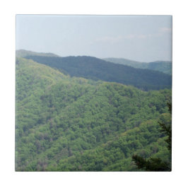 Azulejo De Cerâmica Grandes Montanhas Fumosas