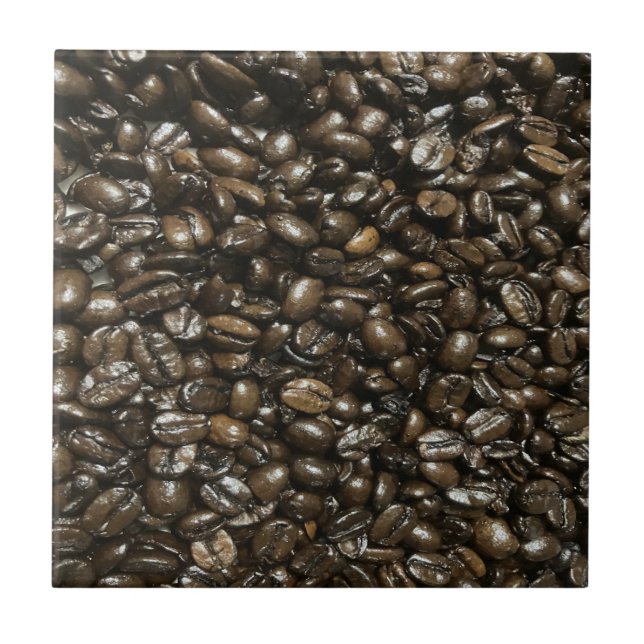 Azulejo De Cerâmica Grãos de Café (Frente)