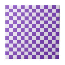 Azulejo De Cerâmica Grape soda checkerboard pattern