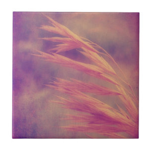 Azulejo De Cerâmica Grass Seed Purple Haze Digital Art
