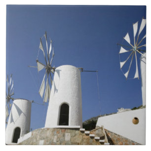 Azulejo De Cerâmica GRÉCIA, CRETA, Província de Heraclion, Ano Kera: