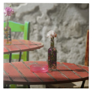 Azulejo De Cerâmica GRÉCIA, CRETE, Província de Hania, Hania:Colorido