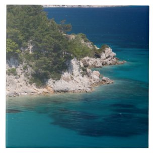 Azulejo De Cerâmica GRÉCIA, Ilhas do Egeu do Nordeste, SAMOS,