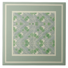 Green Geométrico 1915 Hannah Borger Overbeck