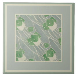 Azulejo De Cerâmica Green Geométrico 1915 Hannah Borger Overbeck