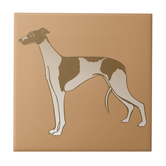 Azulejo De Cerâmica Greyhound (Frente)