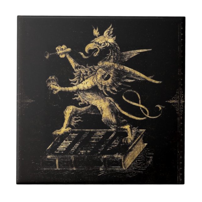 Azulejo De Cerâmica Griffin (Frente)