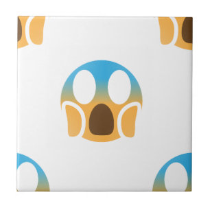 Azulejo De Cerâmica gritar emoji
