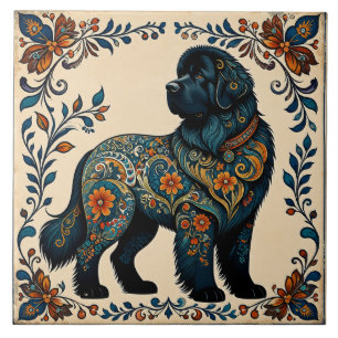 Azulejo De Cerâmica Guardião de Jardim Holandês