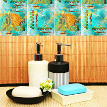 Guerreiro Mayan Turquoise & Ouro Misty Sky