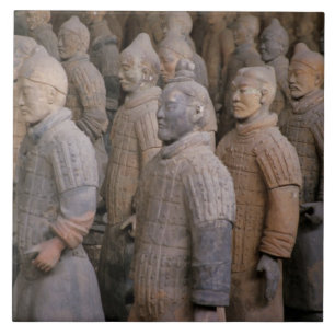 Azulejo De Cerâmica guerreiros de terracota no túmulo do Imperador Qin
