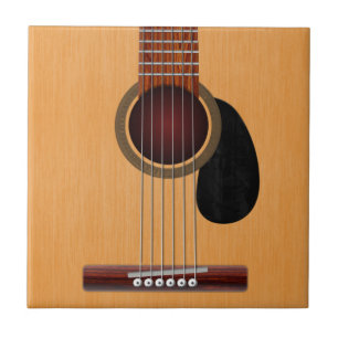 Azulejo De Cerâmica Guitarra acústica