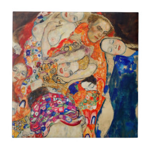 Azulejo De Cerâmica Gustav Klimt - A Noiva (inacabada)