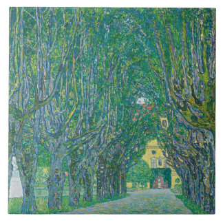Azulejo De Cerâmica Gustav Klimt: Avenue of Schloss Kammer Park
