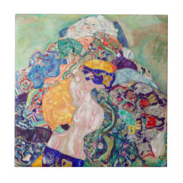 Azulejo De Cerâmica Gustav Klimt - Bebê/Berço
