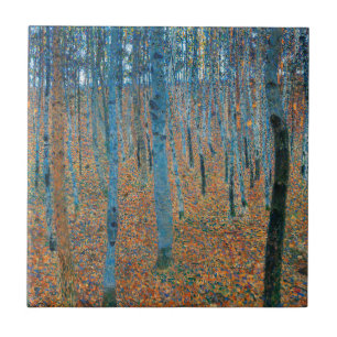 Azulejo De Cerâmica Gustav Klimt Beech Tree Grove