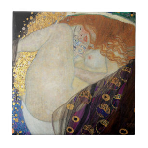 Azulejo De Cerâmica Gustav Klimt - Danae