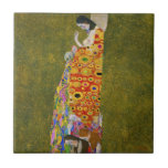 Azulejo De Cerâmica Gustav Klimt - Esperança II<br><div class="desc">Hope II - Gustav Klimt,  Oil on Canvas,  1907</div>